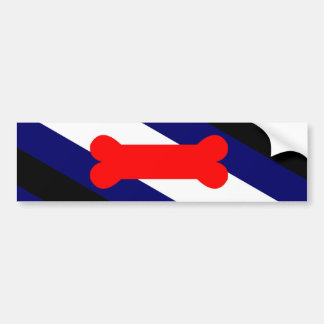 Puppy Play Pride Flag Bumper Sticker