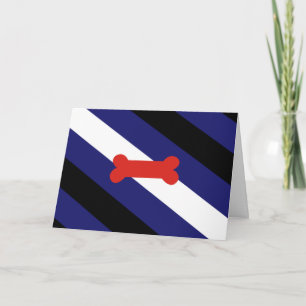 Puppy Play Pride Flag Card