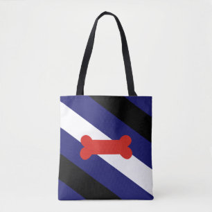 Puppy Play Pride Flag Tote Bag