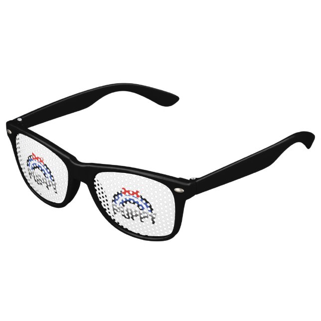 Puppy Play Pride Kids Sunglasses (Angled)