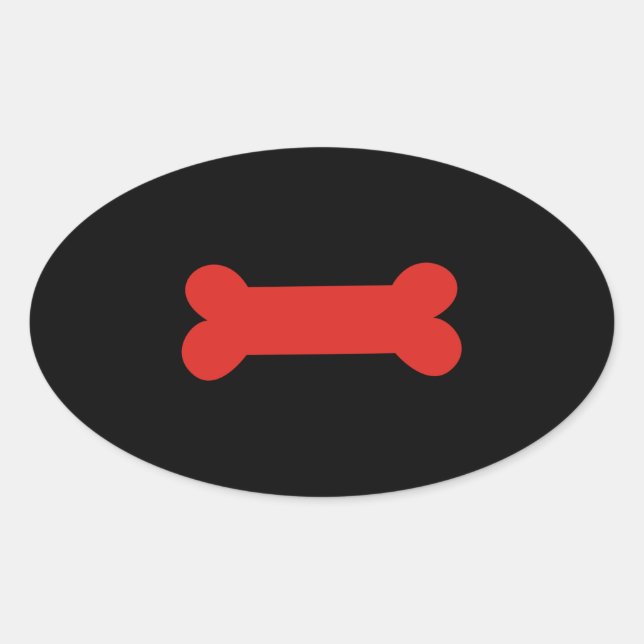 Puppy Play Pride Oval Sticker (Front)