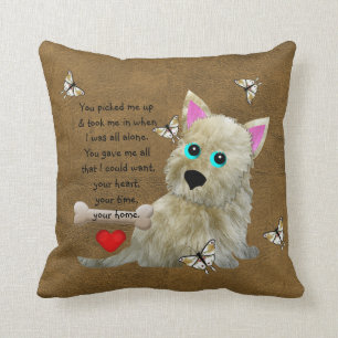 Puppy Poem Cushion