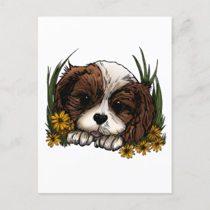 Puppy Postcard
