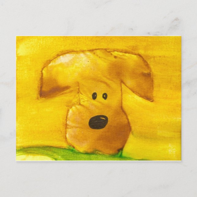 Puppy postcard (Front)