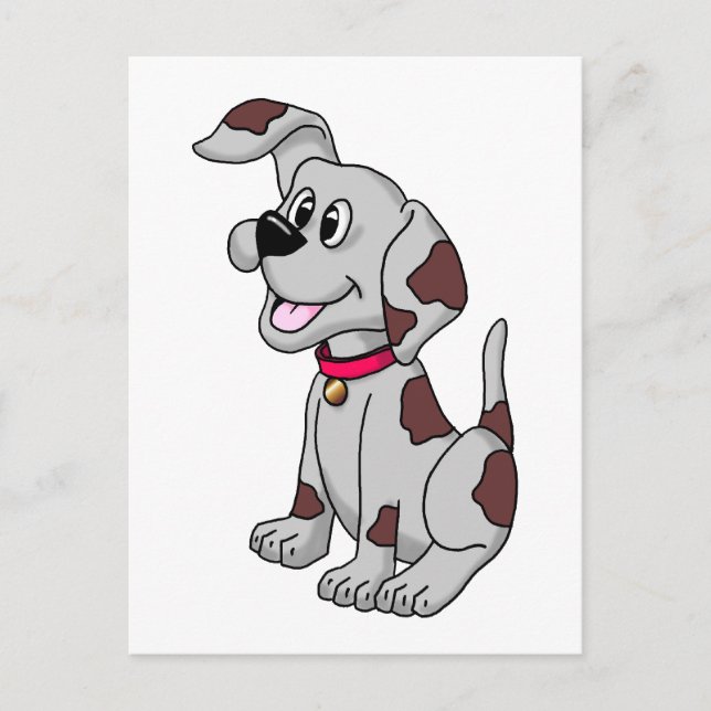 Puppy Postcard (Front)