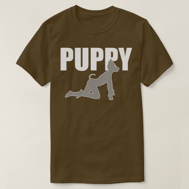 Puppy Pride  Human Puppy Play  T-Shirt (Design Front)
