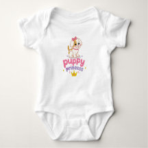 Puppy Princess Cute Girl Dog Pink Bow Gold Crown