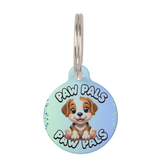 Puppy REX Pet Tag (Front)