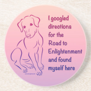 Puppy Road to Enlightenment Coaster