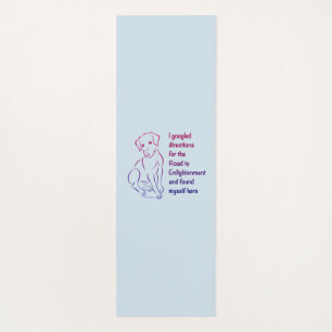 Puppy-Road to Enlightenment Yoga Mat