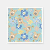 Puppy Scooby-Doo Flower Pattern