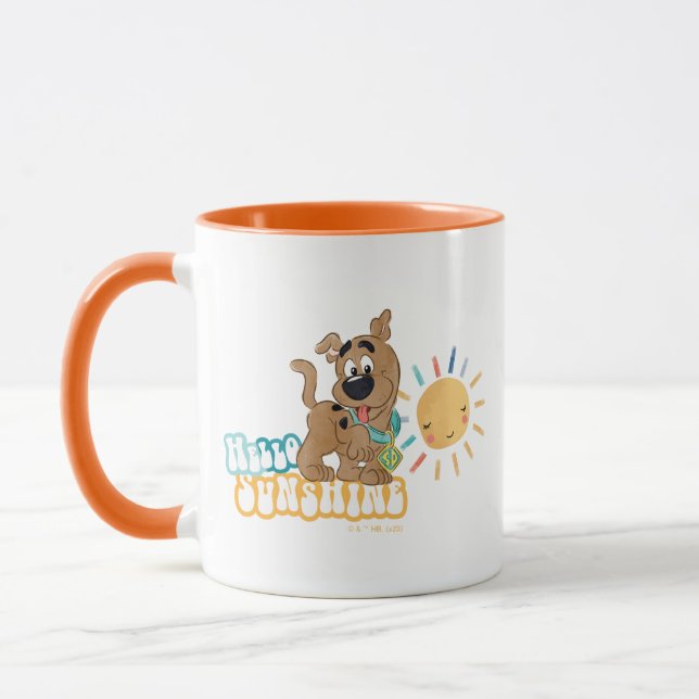 Puppy Scooby-Doo "Hello Sunshine" Mug (Left)