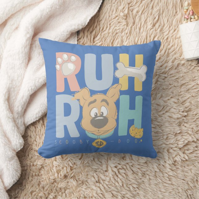 Puppy Scooby-Doo "Ruh Roh" Cushion (Blanket)