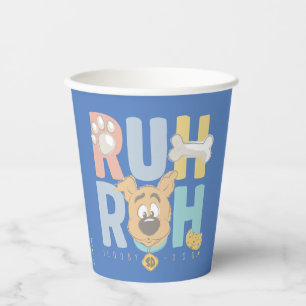 Puppy Scooby-Doo "Ruh Roh" Paper Cups