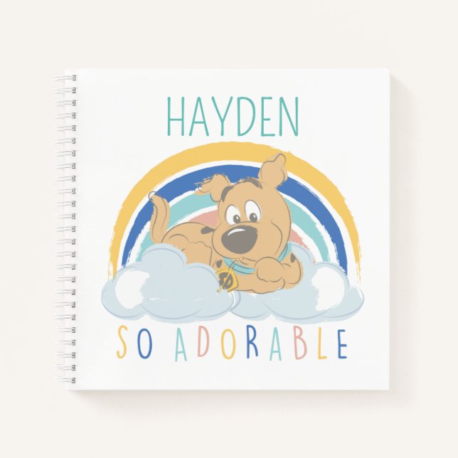 Puppy Scooby-Doo "So Adorable" Notebook (Front)