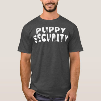 Puppy Security Adult Dog Catcher Costume Dalmatian T-Shirt