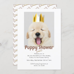 Puppy Shower Invitation