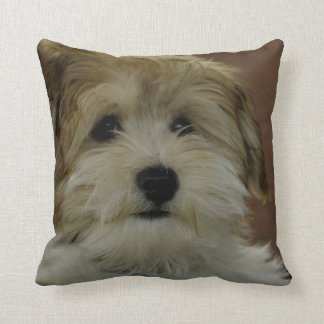 Puppy Too Cute Throw Pillow