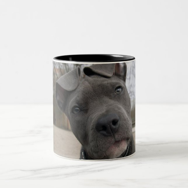 Puppy Two-Tone Coffee Mug (Center)
