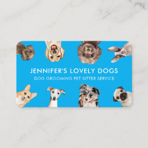 Puppy Visit Service Business Card
