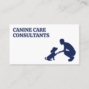 Puppy with Trainer Business Card