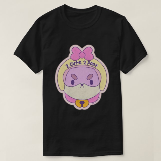Puppycat Helmet Sticker.png T-Shirt (Design Front)