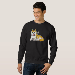 Puppylike Shiba Inu Dog Pixelart Sweatshirt