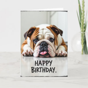 Puppys Sweet Birthday Card