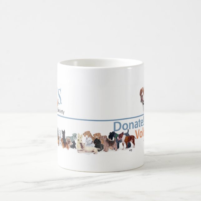 PUPs Logo Merchandise Coffee Mug (Center)