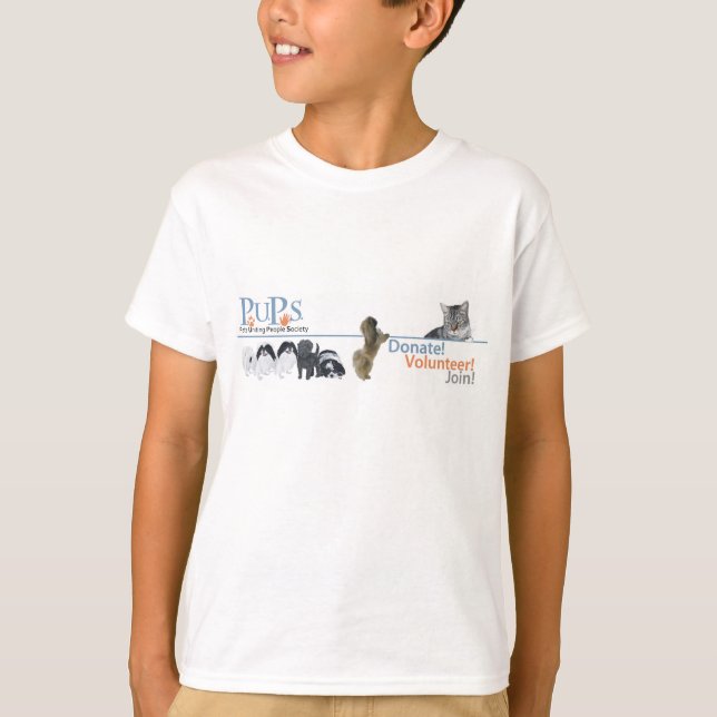 PUPs Logo Merchandise T-Shirt (Front)