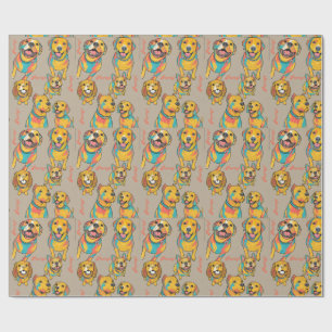 Pups Party Gift Wrap   All Occasion Wrapping Paper