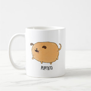 Puptato Funny Puppy Potato Pun  Coffee Mug