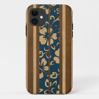 Pupukea Vintage Hawaiian Surfboard iPhone 5 Cases