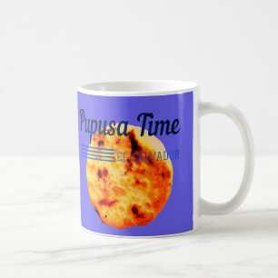 Pupusa Time Salvadorian favourite food Wall Decal Coffee Mug