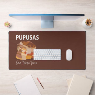 Pupusas El Salvadorian Salvador Bread Pupusas  Desk Mat