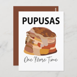 Pupusas El Salvadorian Salvador Bread Pupusas Postcard