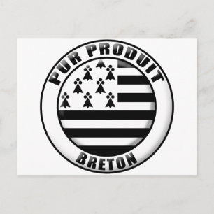 Pur produit Bretagne Postcard