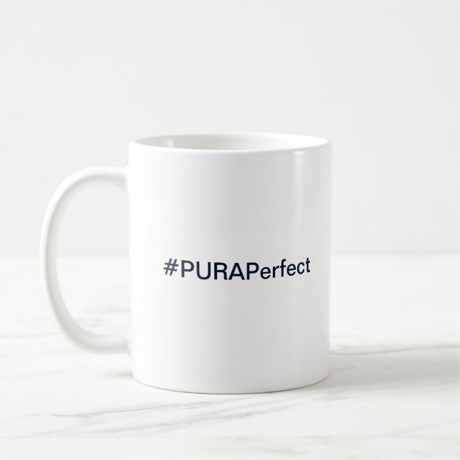 PURA Logo Coffee Mug (Left)