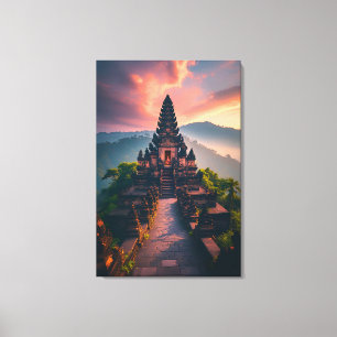 Pura Senja Bali  - “Bali Temple at Sunset” Canvas Print