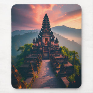Pura Senja Bali - “Bali Temple at Sunset” Mouse Pad