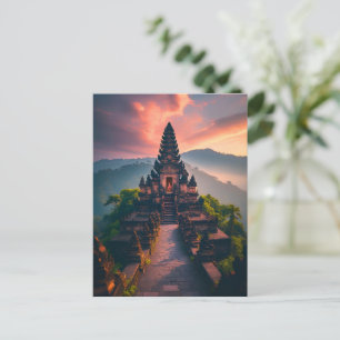 Pura Senja Bali - “Bali Temple at Sunset” Postcard
