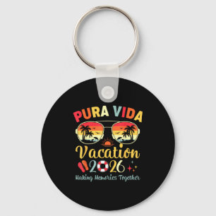 Pura vida beach vacation 2026 family trip summer key ring