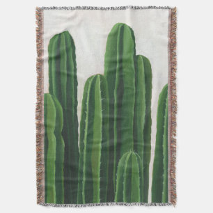 Pura Vida - Cacti Group Throw Blanket
