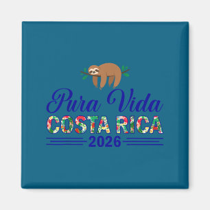 Pura vida costa rica 2026 tropical travel funny magnet