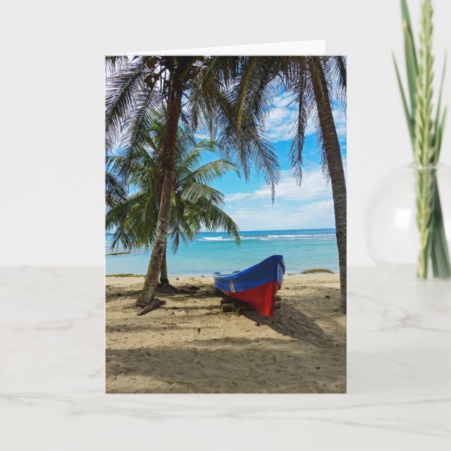 Pura Vida in Costa Rica - Central America Card (Front)