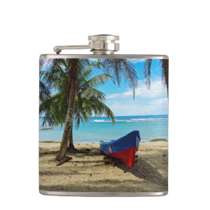 Pura Vida in Costa Rica - Central America Hip Flask