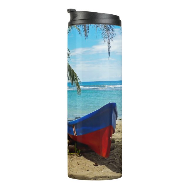 Pura Vida in Costa Rica - Central America Thermal Tumbler (Rotated Right)