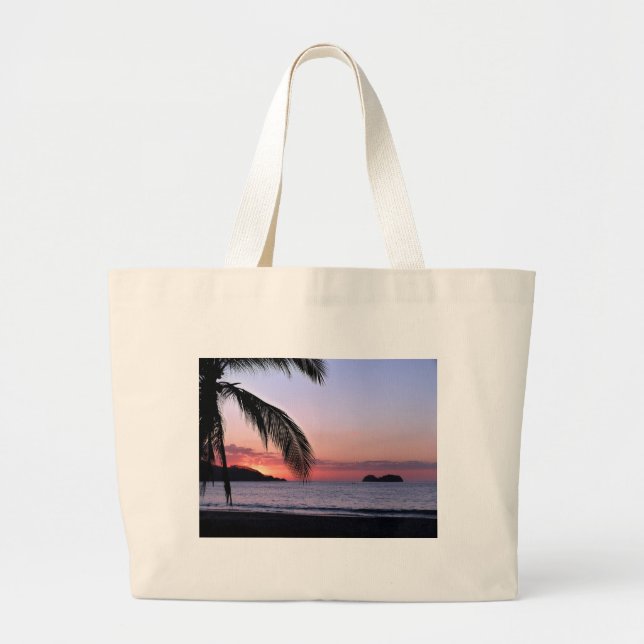 Pura Vida! Large Tote Bag (Front)