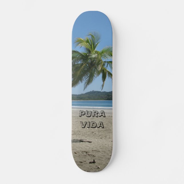 Pura Vida Skateboard (Front)