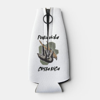 Pura Vida Sloth Costa Rica Souvenir Bottle Cooler